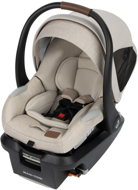 Maxi - Cosi Mico Luxe+ Baby Car Seat, Lightweight, Easy to Install with MaxiLock™ Technology, Washable Seat Cover, ClimaFlow™ Ventilation, Side Impact Protection, Fabrics - with | Sold by Uncle Wiener's Wholesale