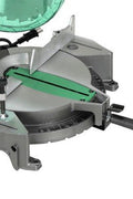 Metabo HPT C10FCGSM 15 Amp Single Bevel 10 in. Corded Compound Miter Saw - with <B>Dimensions (Overall):</B> 21.5 inches (H) x 18.5 inches (W) x 23.0 inches (D) | Sold by Uncle Wiener's Wholesale