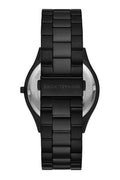 Michael Kors Slim Runway Black Stainless Steel Mens Watch - with Black | Sold by Uncle Wiener's Wholesale