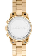 Michael Kors Women's Runway Quartz Chronograph Gold - Tone Stainless Steel Watch 38mm - Yellow - with Yellow | Sold by Uncle Wiener's Wholesale