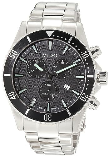 MIDO Ocean Star Quartz 42.5MM Men's Watch M026.417.11.051.00 / M0264171105100 - with black | Sold by Uncle Wiener's Wholesale