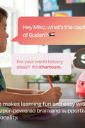 Miko 3: AI - Powered Smart Robot for Kids | STEM Learning & Educational Robot | Interactive Robot with Coding apps + Unlimited Games + programmable | Birthday Gift for Girls & Boys Aged 5 - 12 - with | Sold by Uncle Wiener's Wholesale