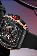 Mini Focus Men's Watch Fashion Sport Wrist Watches (Chronograph/Waterproof/Luminous/Calendar) Silicon Strap Quartz Watch for Men - with | Sold by Uncle Wiener's Wholesale