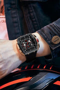 Mini Focus Men's Watch Fashion Sport Wrist Watches (Chronograph/Waterproof/Luminous/Calendar) Silicon Strap Quartz Watch for Men - with | Sold by Uncle Wiener's Wholesale