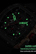 Mini Focus Men's Watch Fashion Sport Wrist Watches (Chronograph/Waterproof/Luminous/Calendar) Silicon Strap Quartz Watch for Men - with | Sold by Uncle Wiener's Wholesale