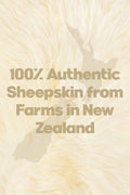 Natural Sheepskin Rug with Thick and Lush 2.5 Inch Pile | Hypoallergenic Sheep Fur Rug with Anti - Skid Back l Sheepskin Wool Area Rugs, Natural, 7 ft x 6 ft - with Natural | Sold by Uncle Wiener's Wholesale