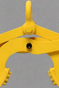 Heavy-duty 1 ton pallet puller clamp in yellow
6000 lb pallet clamp for material handling
Steel pallet puller with gripping jaws and chain hook
Warehouse pallet repositioning clamp
Industrial pallet clamp for trailers and logistics