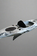 NEW 10 FT SIT - IN KAYAK W/ PADDED SEAT & PADDLES – COMFORT SEAT, LIGHTWEIGHT BUILD, IDEAL FOR BEGINNERS & RECREATIONAL USE - with Gray / Black | Sold by Uncle Wiener's Wholesale