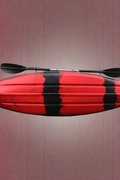 NEW 10 FT SIT - IN KAYAK W/ PADDED SEAT & PADDLES – COMFORT SEAT, LIGHTWEIGHT BUILD, IDEAL FOR BEGINNERS & RECREATIONAL USE - with Red / Black | Sold by Uncle Wiener's Wholesale