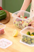 "round and square food storage container set"

"10 piece BPA-free kitchen storage containers"

"stackable plastic food containers with lids"

"clear freezer-safe food containers set"

"organized kitchen pantry with container sets"