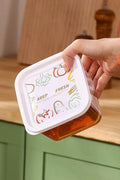 "round and square food storage container set"

"10 piece BPA-free kitchen storage containers"

"stackable plastic food containers with lids"

"clear freezer-safe food containers set"

"organized kitchen pantry with container sets"