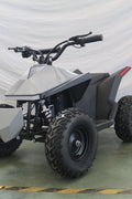 1000W kids electric ATV in cyan color – side view
Cyber kids electric ride-on ATV in bright red – front angle
Matte black 1000W kids quad ATV with disc brakes
Electric ATV for kids with 36V battery and suspension system
Backyard-ready kids ATV with rugged tires and FNR gear