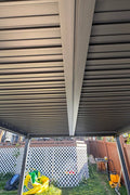 New 10x13 FT Aluminum Louvered Pergola Gazebo – Adjustable Roof Slats, Modern Outdoor Shade 1030608 - with | Sold by Uncle Wiener's Wholesale