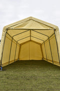 "10x17 FT Heavy Duty Yellow Storage Shelter Garage Shed"

"Waterproof Outdoor Storage Canopy for Vehicles and Equipment"

"10x17 FT Steel Frame Portable Garage Storage Building"

"Car Boat Truck Protection Shelter with Yellow PU Coated Cover"