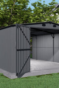 New 10x20 & 13x20 FT Metal Storage Garage Sheds – Reinforced Steel Frame - with 13x20 ft Building | Sold by Uncle Wiener's Wholesale