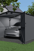 New 10x20 & 13x20 FT Metal Storage Garage Sheds – Reinforced Steel Frame - with 13x20 | Sold by Uncle Wiener's Wholesale