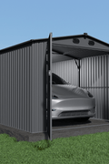 New 10x20 & 13x20 FT Metal Storage Garage Sheds – Reinforced Steel Frame - with 13x20 | Sold by Uncle Wiener's Wholesale