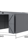 New 10x20 & 13x20 FT Metal Storage Garage Sheds – Reinforced Steel Frame - with 13x20 ft Building | Sold by Uncle Wiener's Wholesale