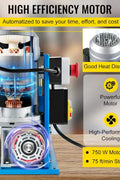 11-channel automatic wire stripping machine front view

Cable stripper with control panel and feeder channels

Industrial wire stripper with aluminum and steel frame

High-speed wire stripping machine on workbench

Wire stripping machine with emergency stop switch