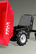 "1100 LB Red Steel Electric Power Wheelbarrow for Gravel and Sand"

Side View: "Electric Mini Dumper with All-Terrain Tires – 1100 LB Capacity"

Control Panel Closeup: "Easy-to-use Controls on Electric Power Wheelbarrow"

Loaded on Gravel Site: "Heavy-Duty Electric Wheelbarrow Hauling Gravel"