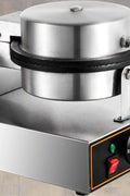 Electric stainless steel waffle cone and egg roll maker
Ice cream cone and waffle maker with non-stick plate
Commercial dessert cone machine with temp controller
Egg roll waffle maker stainless steel 110V compact design