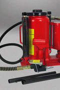 20 Ton Red Air Hydraulic Bottle Jack with Air Hose
