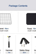 12-cube wire grid organizer with solid base
Modular cube storage shelf system for closet and home
black wire cube shelving unit with interlocking design