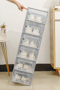 NEW 12 PACK STACKABLE SHOE STORAGE BOX - with | Sold by Uncle Wiener's Wholesale