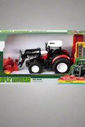 "1:24 Scale Remote Control Tractor Loader Toy for Kids"

"6-Channel RC Tractor Farm Toy with Realistic Design"

"Rechargeable Remote Control Tractor and Wagon Set"

"Durable 1:24 Scale RC Farm Truck Vehicles"

"Set of 1:24 Remote Control Farm Trucks for Kids"