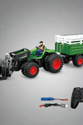 "1:24 Scale Remote Control Tractor Loader Toy for Kids"

"6-Channel RC Tractor Farm Toy with Realistic Design"

"Rechargeable Remote Control Tractor and Wagon Set"

"Durable 1:24 Scale RC Farm Truck Vehicles"

"Set of 1:24 Remote Control Farm Trucks for Kids"