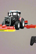 "1:24 Scale Remote Control Tractor Loader Toy for Kids"

"6-Channel RC Tractor Farm Toy with Realistic Design"

"Rechargeable Remote Control Tractor and Wagon Set"

"Durable 1:24 Scale RC Farm Truck Vehicles"

"Set of 1:24 Remote Control Farm Trucks for Kids"