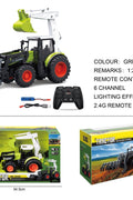 "1:24 Scale Remote Control Tractor Loader Toy for Kids"

"6-Channel RC Tractor Farm Toy with Realistic Design"

"Rechargeable Remote Control Tractor and Wagon Set"

"Durable 1:24 Scale RC Farm Truck Vehicles"

"Set of 1:24 Remote Control Farm Trucks for Kids"