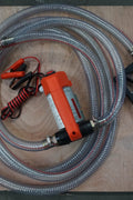 FTP175 Diesel Fuel Transfer Pump with 11 GPM Flow – 12V Operation
Compact Lightweight Diesel Pump with Hoses and Nozzle
Orange Cast Iron Fuel Transfer Pump Kit – FTP175 Model
High-Efficiency Diesel Pump for Farm and Workshop Use