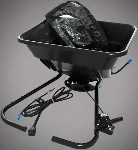 “12V ATV fertilizer and seed spreader with mounting brackets”

“Heavy-duty plastic hopper for salt and fertilizer spreading”

“GT1506 electric spreader for tractors and utility vehicles”

“40KG capacity spreader for agriculture and winter use”

“Adjustable width seed spreader with 12V battery connection”
