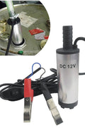 12V Fuel & Water Transfer Pump with Cables – Front View

Stainless Steel Submersible Pump Kit – Side View

LG013 Transfer Pump with All Accessories – Complete Set

Diesel Transfer Pump in Use – Action View

Portable Submersible Fuel Pump – Top Angle