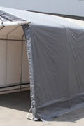 Outdoor Storage Shelter – Equipment Inside
