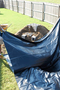 Flexible Black Liner – Unfolded on Grass