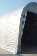 14x30x14 PVC Shelter Front View

Storage Shelter with Sliding Door

Inside View of PVC Shelter

All-Weather Fabric Garage

Industrial Equipment PVC Shelter