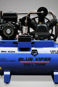 NEW 15HP GAS AIR COMPRESSOR 66 GAL TANK ELECTRIC START HEAVY DUTY PORTABLE INDUSTRIAL UNIT - with 39 GALLON 13HP | Sold by Uncle Wiener's Wholesale