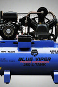 NEW 15HP GAS AIR COMPRESSOR 66 GAL TANK ELECTRIC START HEAVY DUTY PORTABLE INDUSTRIAL UNIT - with 39 GALLON 13HP | Sold by Uncle Wiener's Wholesale