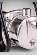 Close-Up View of Jet Pump’s Corrosion-Resistant Stainless Steel Exterior