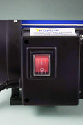 Backside of TP3020 Jet Pump Showing Power Switch and Water Inlet/Outlet Ports