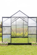 NEW 16.5 FT , 12 FT , 8.5 FT POLYCARBONATE GREENHOUSE - with 16.5 FT X 8.35 FT | Sold by Uncle Wiener's Wholesale