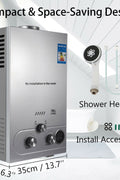 18L Propane Tankless Water Heater – Front View

Compact Outdoor Gas Water Heater for Camping

Wall-Mounted Propane Water Heater for Off-Grid Use

Outdoor Shower Heater with Gas Control Knobs

LPG-Powered Hot Water Unit for RV & Cabin