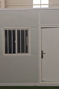 Exterior Image: Portable 19 FT Folding Insulated Container Office with Lockable Door – Outdoor View

Interior Image: Inside View of Modular Prefab Cabin Office with Window and Electrical Plug

Folded View: Foldable Prefab Container for Easy Transport and Setup

Setup Process: Step-by-step Setup of 19 FT Folding Steel Container Office

Multiple Angles: Various Views of the Portable Modular Work Cabin