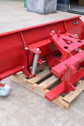 "2-Way Bendall Hydraulic Snow Blade 102 Inch for John Deere Tractors"

"Heavy Duty 118 Inch Hydraulic Snow Blade for John Deere Global Mount"

"Hydraulic Snow Blade Attachment Red for Tractor Snow Clearing"


