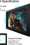 20-foot inflatable outdoor projector screen with blower
Backyard cinema inflatable movie screen 16:9 aspect
Front and rear projection inflatable screen for events
Portable large inflatable movie screen with carry bag
Outdoor inflatable projection screen with air pump