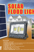 NEW 200, 500 & 800 Watt LED Solar Remote Flood Light - with 200 WATT | Sold by Uncle Wiener's Wholesale