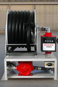 Skidded double wall 20,000L fuel tank with electric pump
40,000L fuel tank with ladder and hose reel for diesel or gas
Commercial double wall fuel tank with 50 ft pump hose