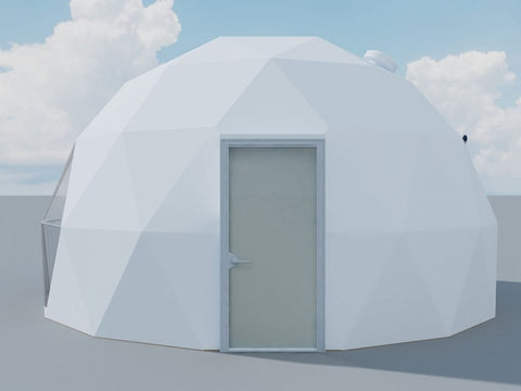 New 20FT Deluxe Eco Dome Glamping Tent – Geodesic Dome Building for Luxury Camping 112520GD - with Cold Weather Insulation Package 112520CW | Sold by Uncle Wiener's Wholesale